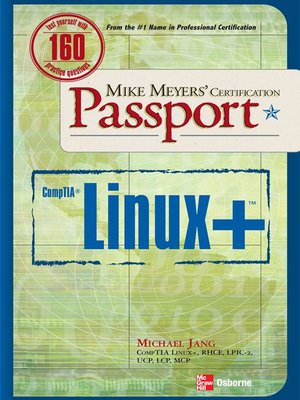 cover image of Mike Meyers' Linux+ Certification Passport